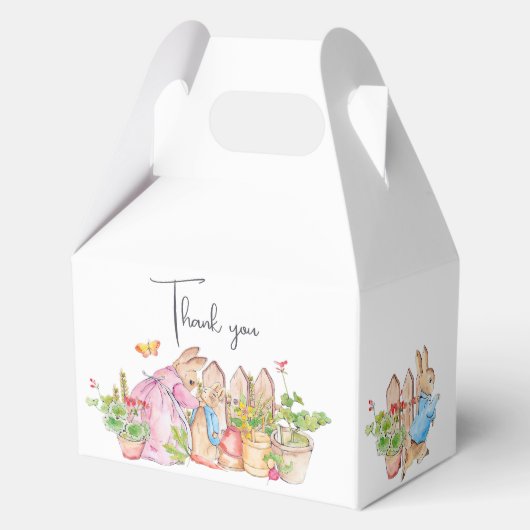 Classic Peter the Rabbit Baby Duwer Fevor Boxes Geschenkschachtel (Rückseite)