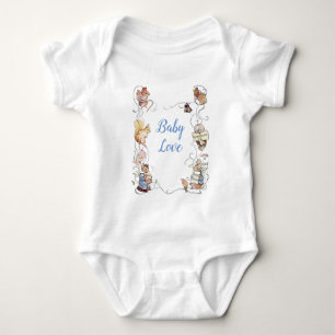 Classic Peter the Rabbit Baby Shower Baby Strampler