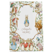 Classic Peter the Rabbit Baby Shower Mittlere Geschenktüte (Vorderseite)