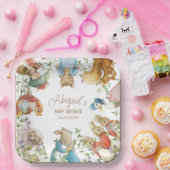 Classic Peter the Rabbit Baby Shower Pappteller (Party)