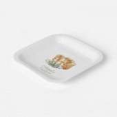 Classic Peter the Rabbit Baby Shower Pappteller (Gewinkelt)