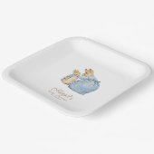 Classic Peter the Rabbit Baby Shower Pappteller (Gewinkelt)
