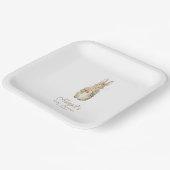 Classic Peter the Rabbit Baby Shower Pappteller (Gewinkelt)