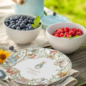 Classic Peter the Rabbit Baby Shower Pappteller