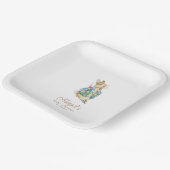 Classic Peter the Rabbit Baby Shower Pappteller (Gewinkelt)