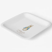 Classic Peter the Rabbit Baby Shower Pappteller (Gewinkelt)