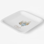 Classic Peter the Rabbit Baby Shower Pappteller (Gewinkelt)