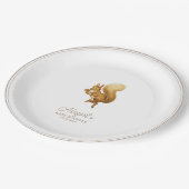 Classic Peter the Rabbit Baby Shower Pappteller (Schrägansicht)