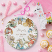 Classic Peter the Rabbit Baby Shower Pappteller (Party)