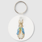 Classic Peter the Rabbit Baby Shower Schlüsselanhänger (Rückseite)