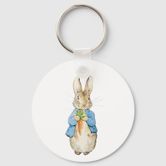 Classic Peter the Rabbit Baby Shower Schlüsselanhänger (Rückseite)