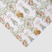 Classic Peter the Rabbit Baby Shower Seidenpapier (Detail)