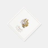 Classic Peter the Rabbit Baby Shower Serviette (Ecke)