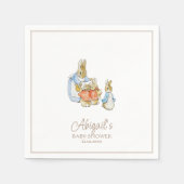 Classic Peter the Rabbit Baby Shower Serviette (Vorderseite)