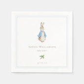 Classic Peter the Rabbit Baby Shower Serviette (Vorderseite)