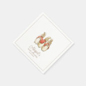 Classic Peter the Rabbit Baby Shower Serviette (Ecke)