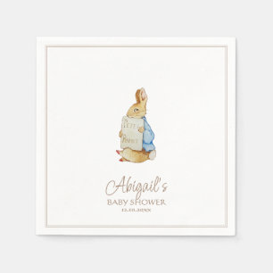 Classic Peter the Rabbit Baby Shower Serviette