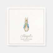 Classic Peter the Rabbit Baby Shower Serviette (Vorderseite)