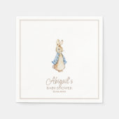 Classic Peter the Rabbit Baby Shower Serviette (Vorderseite)