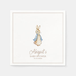 Classic Peter the Rabbit Baby Shower Serviette