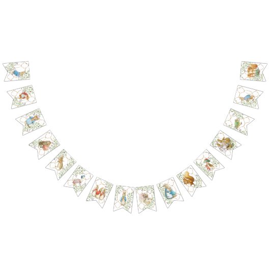 Classic Peter the Rabbit Baby Shower Wimpelkette (Alle)