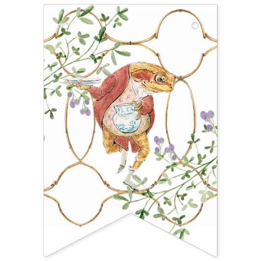 Classic Peter the Rabbit Baby Shower Wimpelkette (Zweite Fahne)