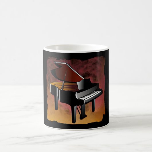 Classic Piano Design Geschenke Kaffeetasse (Mittel)