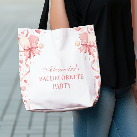 Classic Pickleball Garden Bachelorette Party Tasche
