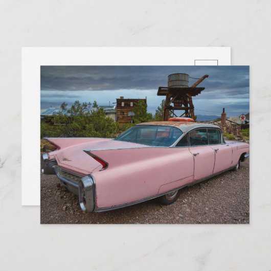 CLASSIC PINK CADDY POSTCARDS POSTKARTE (Vorne/Hinten)