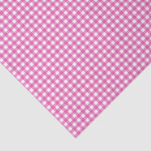 Classic Pink Gingham Seidenpapier (Ausschnitt)