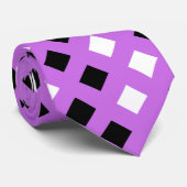 Classic Pink Kariert Unisex Neck Tie Krawatte (Gerollt)