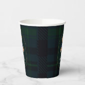 Classic Plaid Little Bear Birthday Pappbecher (Links)