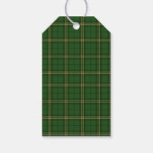 Classic Plaid Merry Christmas Festive - Geschenkanhänger (Rückseite)
