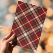 Classic Plaid Ralph Lauren Traditional Christmas Einladung