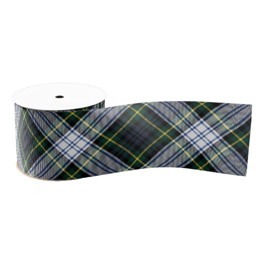 Classic Plaid Rustic Gordon Check Tartan Ripsband (Spule)