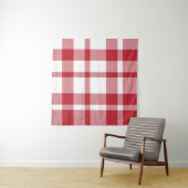 Classic Plaid Tartan Seamless Pattern. apparel, ar Wandteppich (Beispiel (Horizontal))