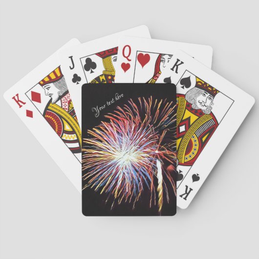 Classic Playing Cards für Fireworks Spielkarten (Rückseite)