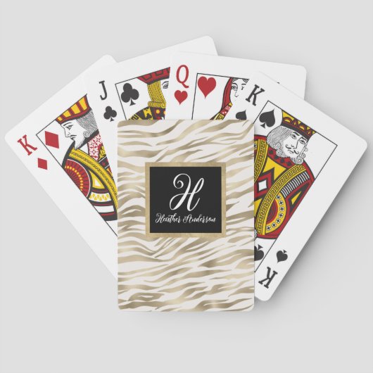Classic Playing Cards für Monogramm Spielkarten (Rückseite)