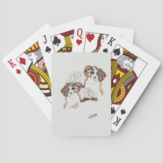 Classic Playing Cards : Hunde in der Welt Spielkarten (Rückseite)