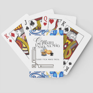 Classic Playing Cards mit portugiesischen Fliesen Spielkarten