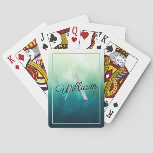Classic Playing Cards - Ocean Spray Design Spielkarten (Rückseite)