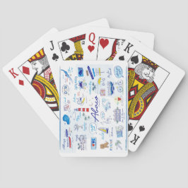 Classic Playing Cards - "The ABC's of Hope Town" Spielkarten