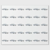 Classic Plymouth Fury 1965 Mopar American Car Geschenkpapier (Flach)