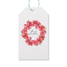 Classic Poinsettia Weihnachtskranz mit Beeren