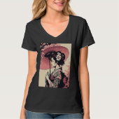 Classic Portrait Geisha T-Shirt (Vorderseite)