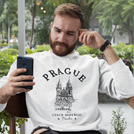 Classic Prague Czech Republic Landscape Sweatshirt