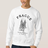 Classic Prague Czech Republic Landscape Sweatshirt (Vorderseite)