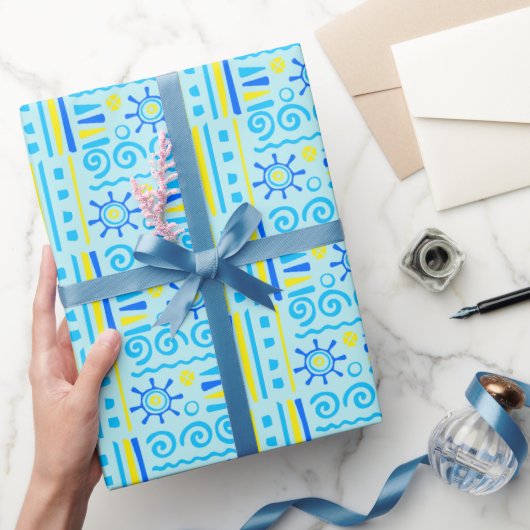 Classic Premium Monogram Celebration Mother Day Geschenkpapier (Schenken)
