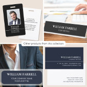 Classic Professional ID Blue-Black White Security Ausweis