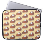 Classic Pumpkin Pie Slice Erntedank Dinner Food Laptopschutzhülle (Vorderseite)